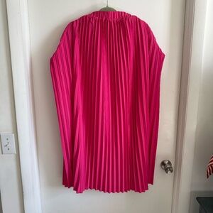 Plus Size Maxi Pleated Pink Skirt size 4XL